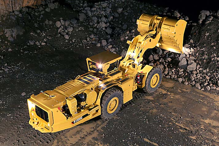 R1300G - Underground mining load haul dump loader